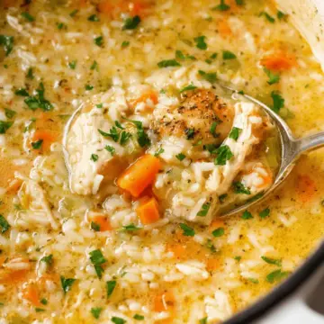Easy Chicken and Rice Soup