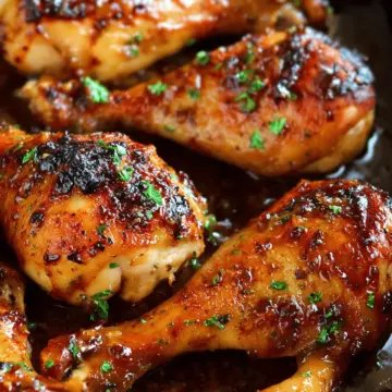 Honey Garlic Baked Chicken Drumsticks