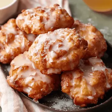 Air Fryer Apple Fritters Recipe