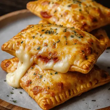 Cheesy Pizza Pockets