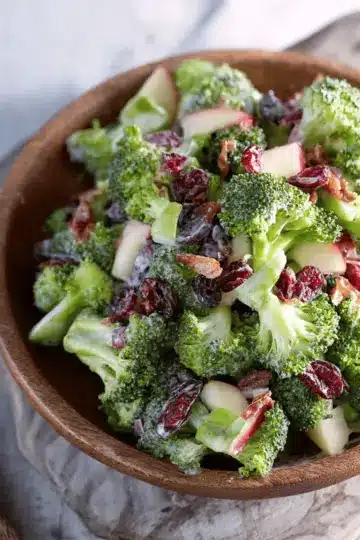 Broccoli Salad with Cranberries