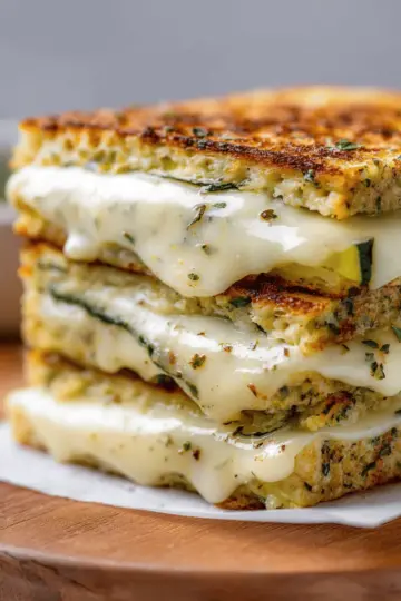 Zucchini Grilled Cheese