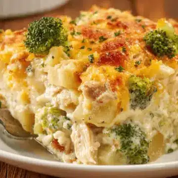 Chicken Potato Broccoli Casserole