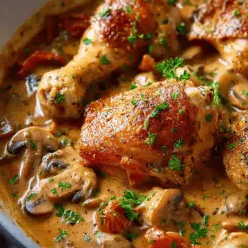 Chicken Fricassée