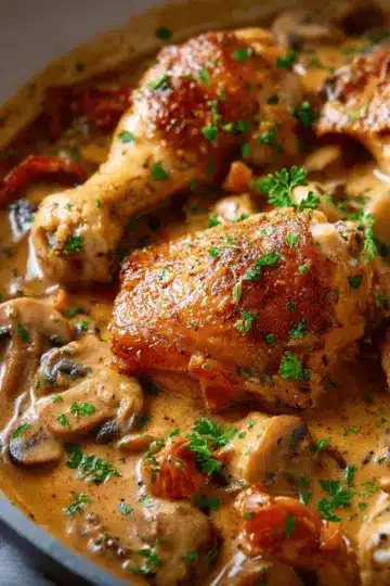 Chicken Fricassée