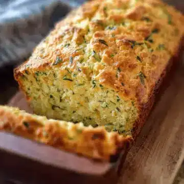 Savory Zucchini Cheddar Quick Bread