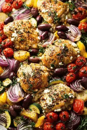 Greek Sheet Pan Chicken