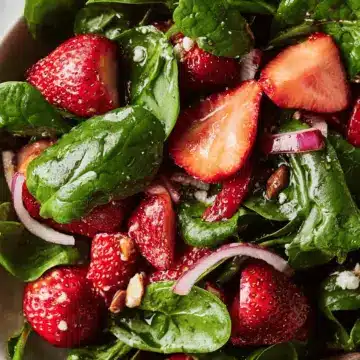 Strawberry Spinach Salad