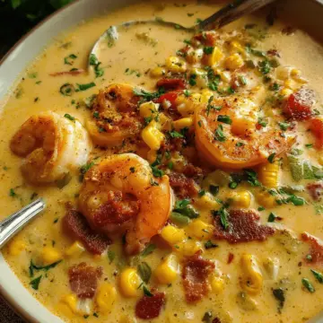 Louisiana Shrimp and Corn Bisque Recipe