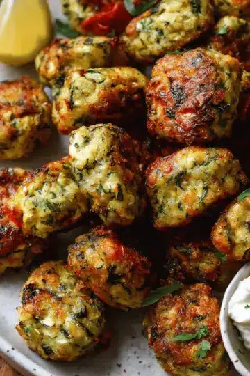 Greek Zucchini Tots
