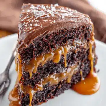 Salted Caramel Chocolate Cake