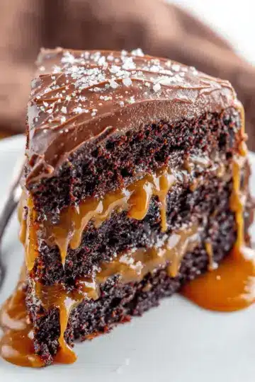Salted Caramel Chocolate Cake