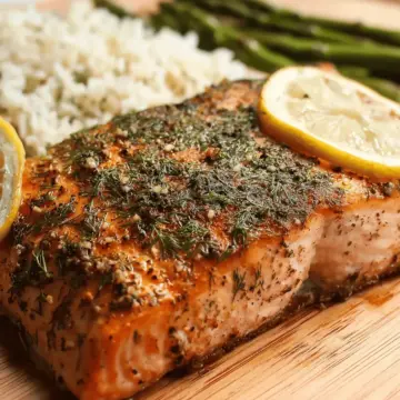 Salmon with Lemon and Dill