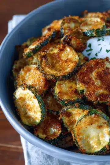 Crispy Baked Zucchini Chips Recipe