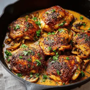 Easy Skillet Chicken Thighs