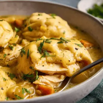 Slow Cooker Chicken and Dumplings