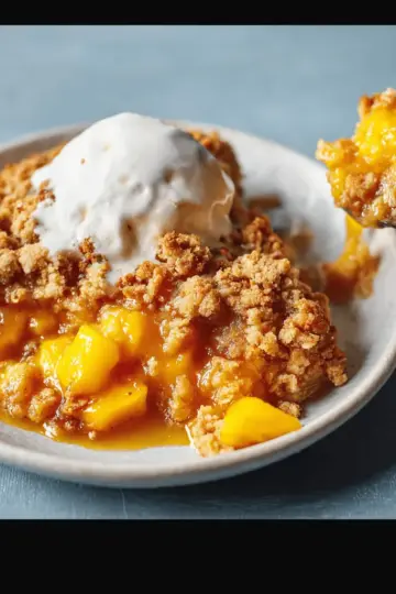 Mango Crumble