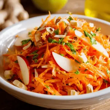 German Carrot and Apple salad