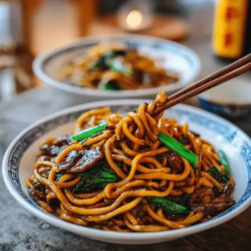 Shanghai Fried Noodles