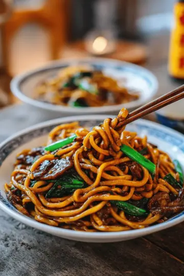 Shanghai Fried Noodles
