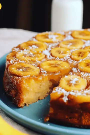 Banana Upside Down Cake