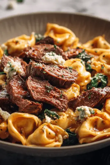 Garlic Steak Tortellini