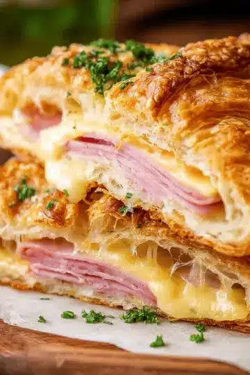 Ham and Cheese Croissant Recipe