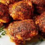 Crispy Baked Chicken Thighs