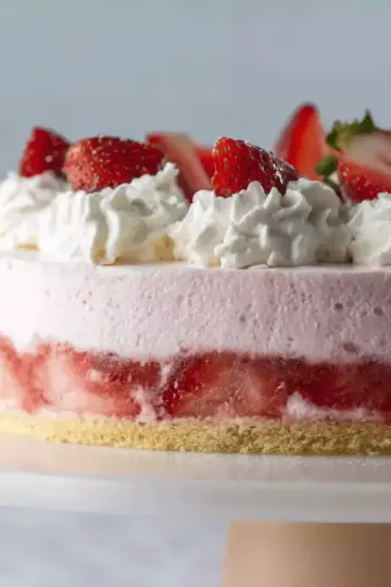 Strawberry Mousse Cake