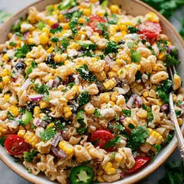 Mexican Street Corn Pasta Salad