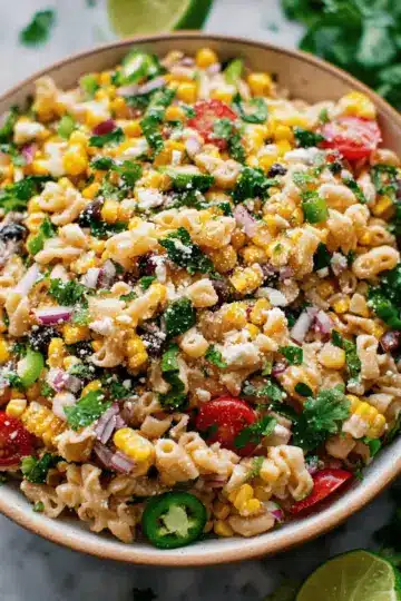 Mexican Street Corn Pasta Salad