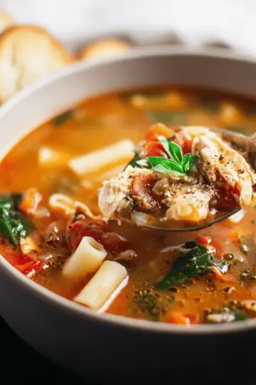 Carrabba's Spicy Sicilian Chicken Soup