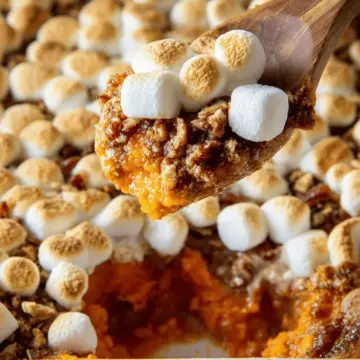 Sweet Potato Casserole With Marshmallows