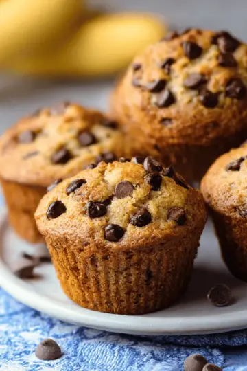 Banana Chocolate Chip Muffins