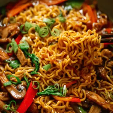 Chicken Vegetable Ramen Noodles