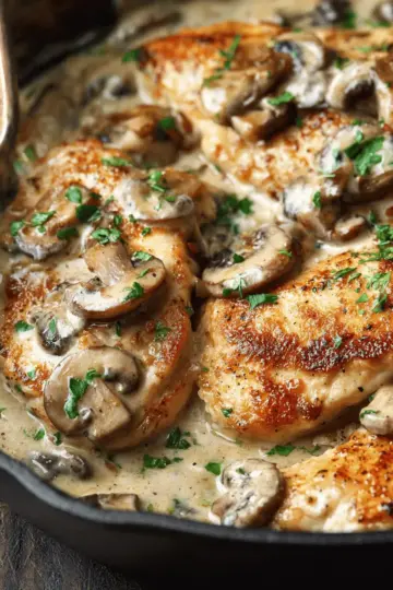 Creamy Mushroom Chicken