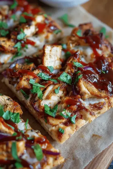 BBQ Chicken Flatbreads