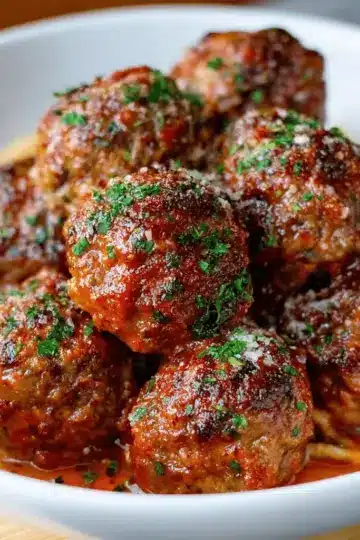 Melt-In-Your-Mouth Italian Meatballs