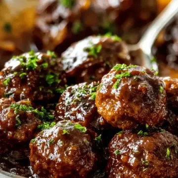 Salisbury Steak Meatballs