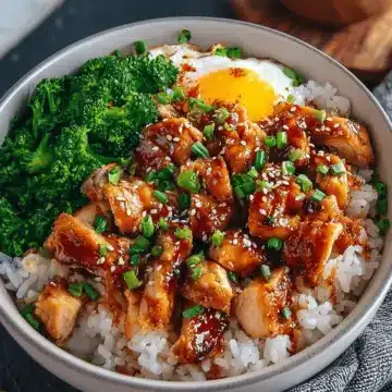 Teriyaki Chicken Rice Bowl