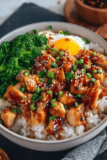 Teriyaki Chicken Rice Bowl