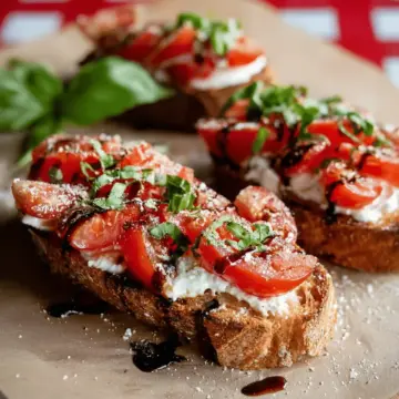 Bruschetta With Mozzarella Recipe