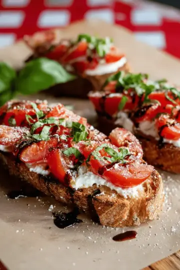 Bruschetta With Mozzarella Recipe