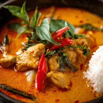 Thai Red Curry with Chicken