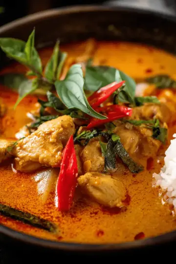 Thai Red Curry with Chicken