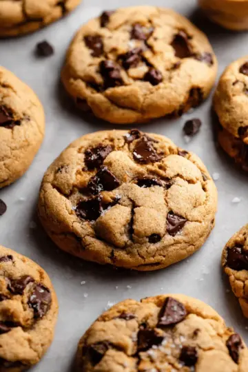 Bakery-Style Peanut Butter Chocolate Chip Cookies