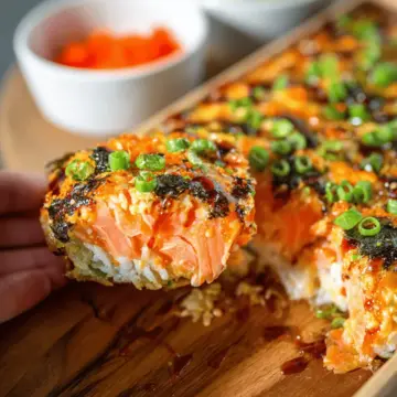 Salmon Sushi Bake