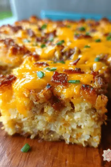 Tater Tot Breakfast Casserole