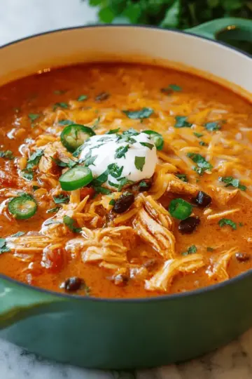Chicken Enchilada Soup