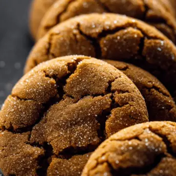 Seriously Soft Molasses Cookies